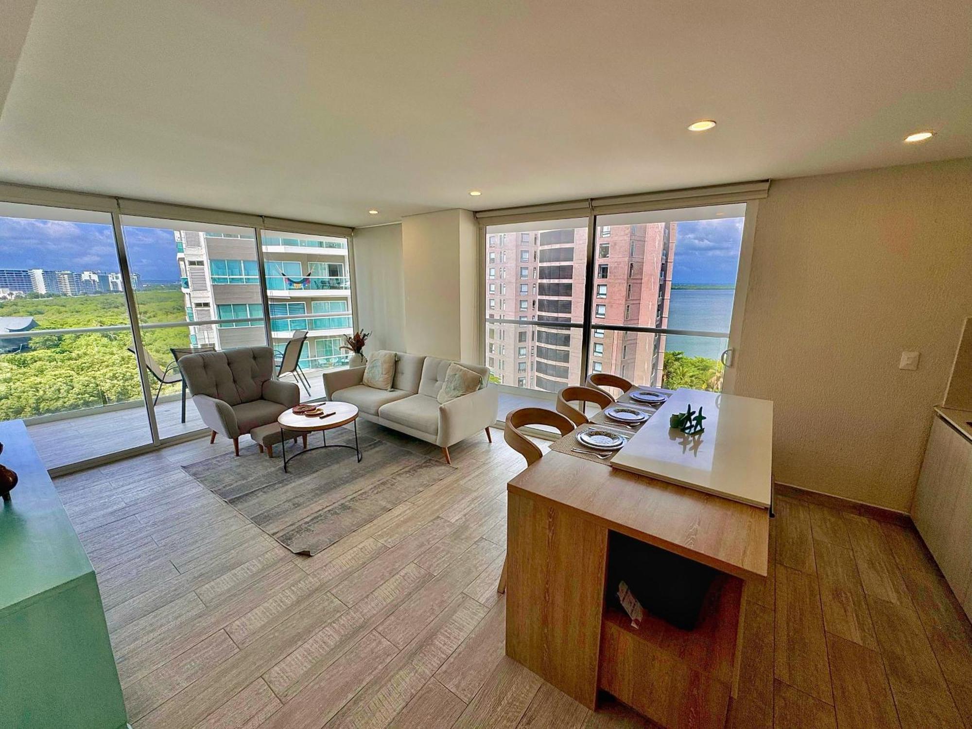 Apartamento Dominique 1101 - Espectacular Apto Con Jacuzzi Cartagena