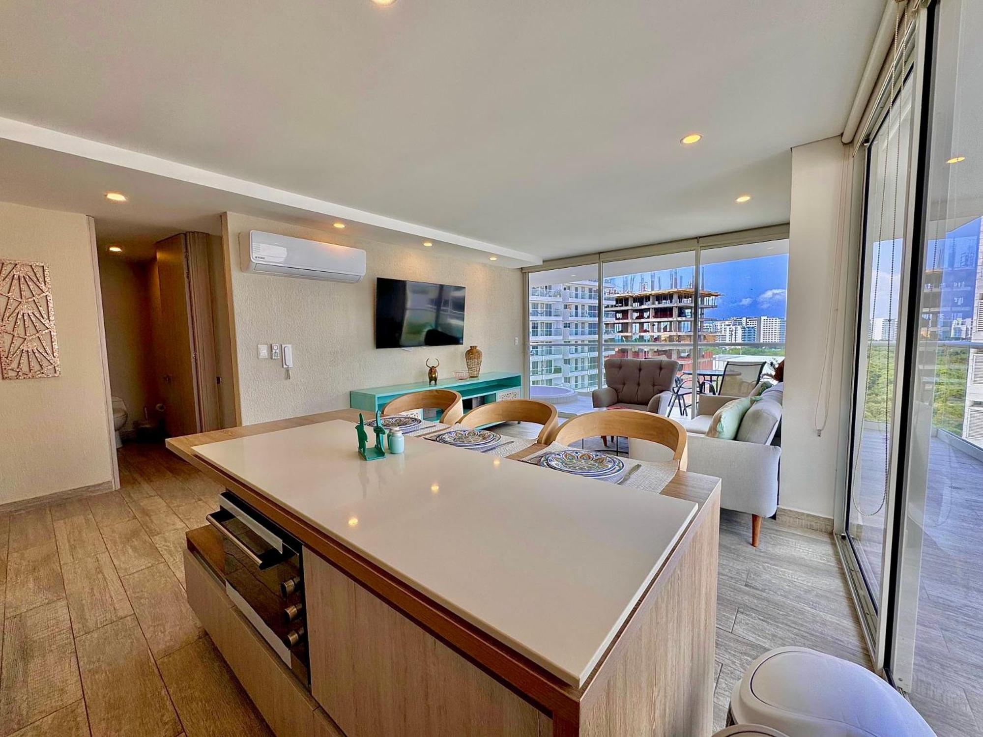 Apartamento Dominique 1101 - Espectacular Apto Con Jacuzzi Cartagena